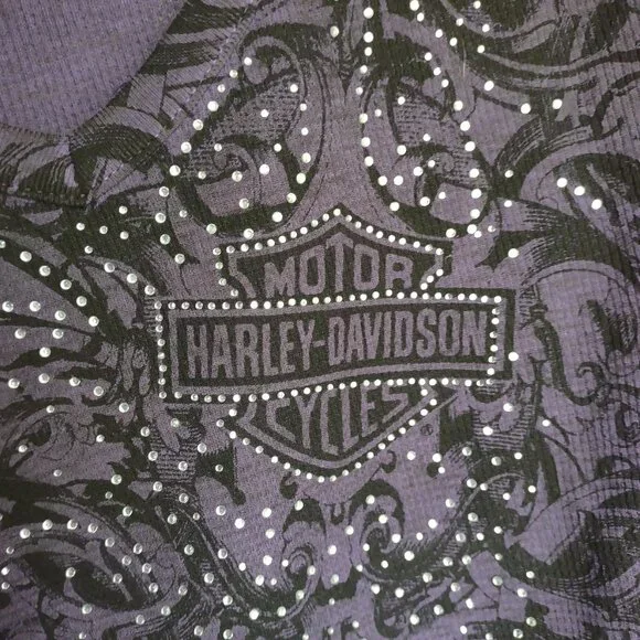 Harley-Davidson long sleeve t shirts - thermal - bundle of 3 - like new - size M - Picture 1 of 14